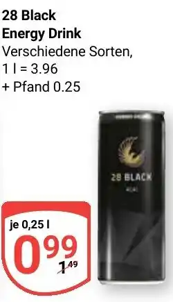 Globus 28 Black Energy Drink Angebot