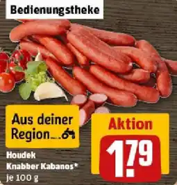 REWE Houdek Knabber Kabanos Angebot
