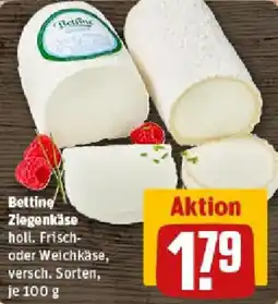 REWE Bettine Ziegenkäse Angebot