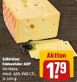 REWE Schweizer Emmentaler AOP Angebot