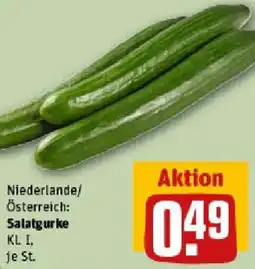 REWE Salatgurke Angebot