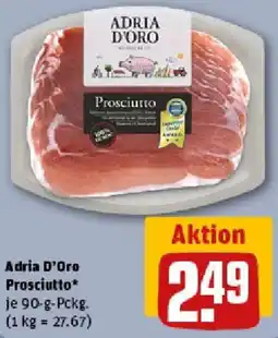 REWE Adria D'Oro Prosciutto Angebot