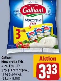 REWE Galbani Mozzarella Tris Angebot