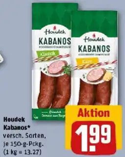 REWE Houdek Kabanos Angebot