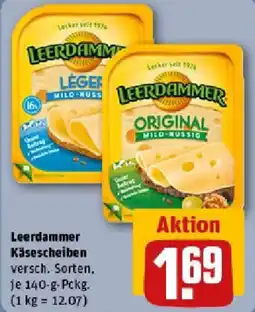 REWE Leerdammer Käsescheiben Angebot