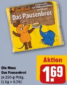 REWE Die Maus Das Pausenbrot Angebot