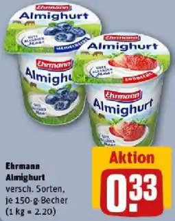 REWE Ehrmann Almighurt Angebot