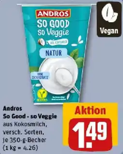 REWE Andros So Good - so Veggie Angebot