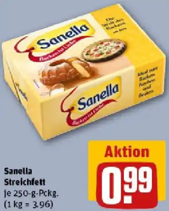 REWE Sanella Streichfett Angebot
