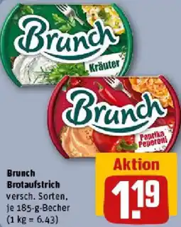 REWE Brunch Brotaufstrich Angebot