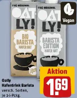 REWE Oatly Haferdrink Barista Angebot