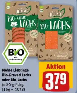 REWE Meine Lieblinge Bio-Graved Lachs oder Bio-Lachs Angebot