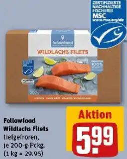 REWE Followfood Wildlachs Filets Angebot