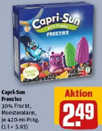 REWE Capri-Sun Freezies Angebot