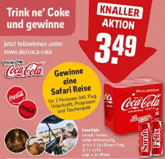REWE Coca-Cola Angebot