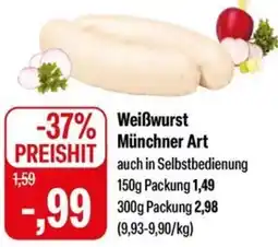 Feneberg Weißwurst Münchner Art Angebot