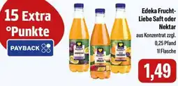 Feneberg Edeka Frucht Liebe Saft oder Nektar Angebot