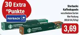 Feneberg Starbucks Kaffeekapseln Angebot
