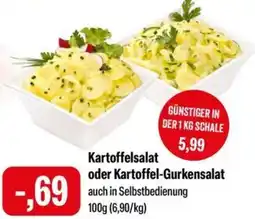 Feneberg Kartoffelsalat oder Kartoffel-Gurkensalat Angebot