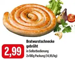 Feneberg Bratwurstschnecke gebrüht Angebot