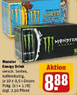 REWE Monster Energy Drink Angebot