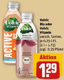 REWE Volvic Bio oder Volvic Vitamin Angebot