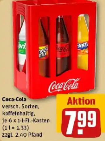 REWE Coca-Cola Angebot