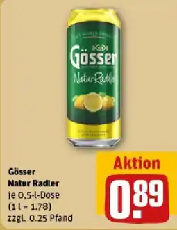 REWE Gösser Natur Radler Angebot