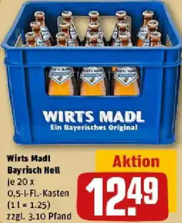 REWE Wirts Madl Bayrisch Hell Angebot