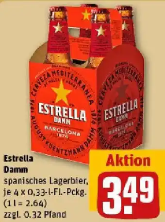 REWE Estrella Damm Angebot