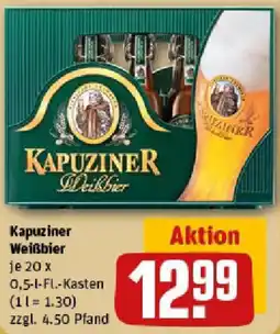 REWE Kapuziner Weißbier Angebot