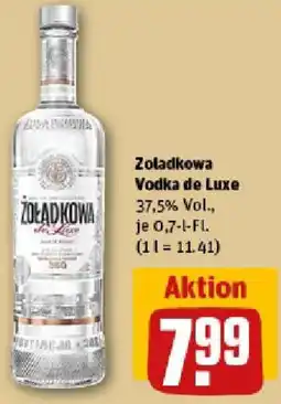 REWE Zoladkowa Vodka de Luxe Angebot