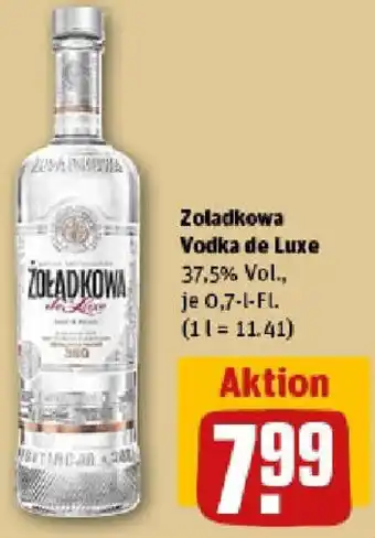 REWE Zoladkowa Vodka de Luxe Angebot