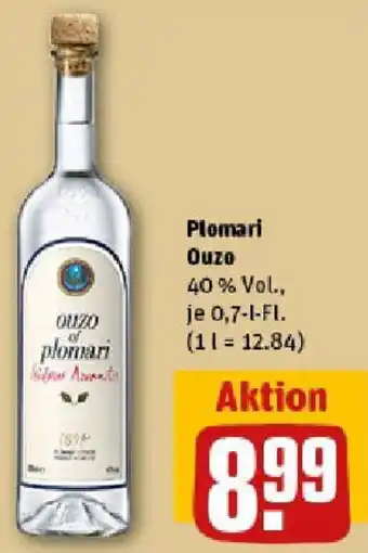 REWE Plomari Ouzo Angebot