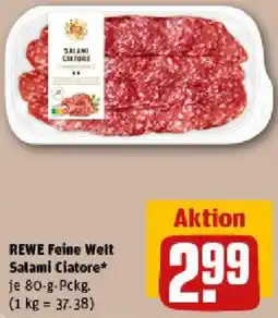 REWE REWE Feine Welt Salami Ciatore Angebot