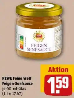 REWE REWE Feine Welt Feigen-Senfsauce Angebot