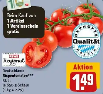 REWE Rispentomaten Angebot
