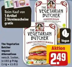 REWE The Vegetarian Butcher vegane Alternativen Angebot