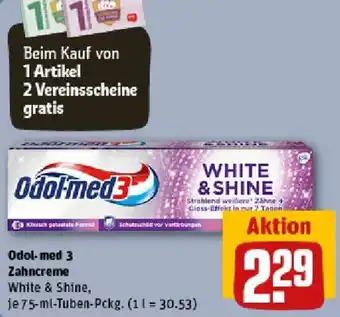 REWE Odol-med 3 Zahncreme Angebot