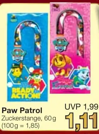 Jawoll Paw Patrol Zuckerstange 60g Angebot