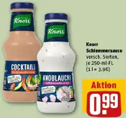 REWE Knorr Schlemmersauce Angebot