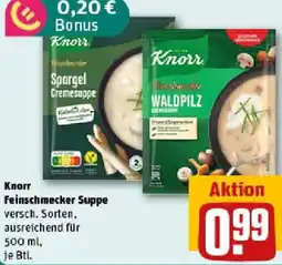 REWE Knorr Feinschmecker Suppe Angebot