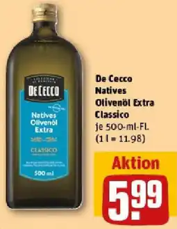 REWE De Cecco Natives Olivenöl Extra Classico Angebot
