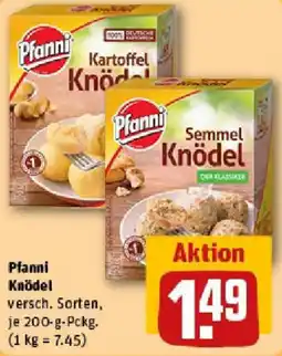 REWE Pfanni Knödel Angebot