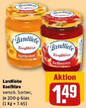 REWE Landliebe Konfitüre Angebot