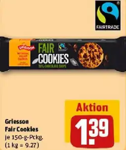 REWE Griesson Fair Cookies Angebot