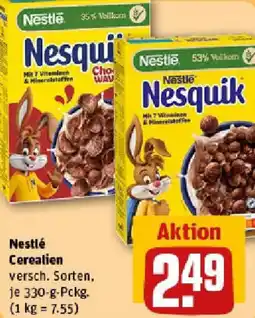 REWE Nestlé Cerealien Angebot