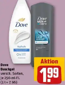 REWE Dove Duschgel Angebot