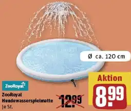 REWE ZooRoyal Hundewasserspielmatte Angebot