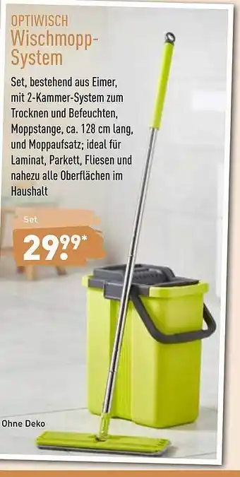 Aldi Nord Optiwisch Wischmopp-system Angebot